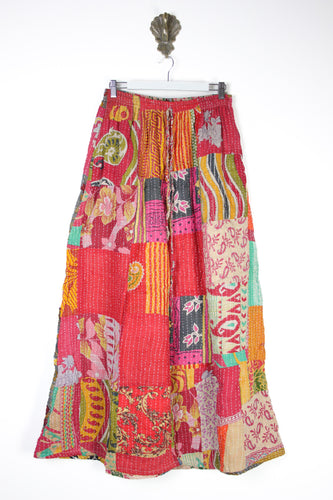 Patchwork Palazzo Pants M (14696)