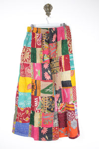 Patchwork Palazzo Pants XL (14672)