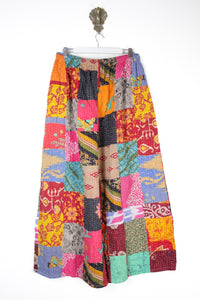 Patchwork Palazzo Pants XL (14674)