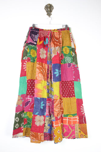 Patchwork Palazzo Pants XL (14676)