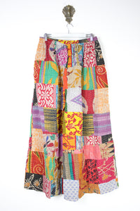 Patchwork Palazzo Pants XL (14676)