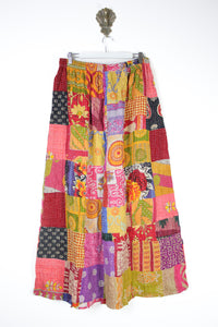 Patchwork Palazzo Pants XL (14680)