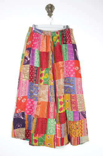 Patchwork Palazzo Pants XL (14681)