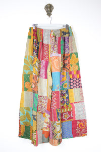 Patchwork Palazzo Pants XL (14681)