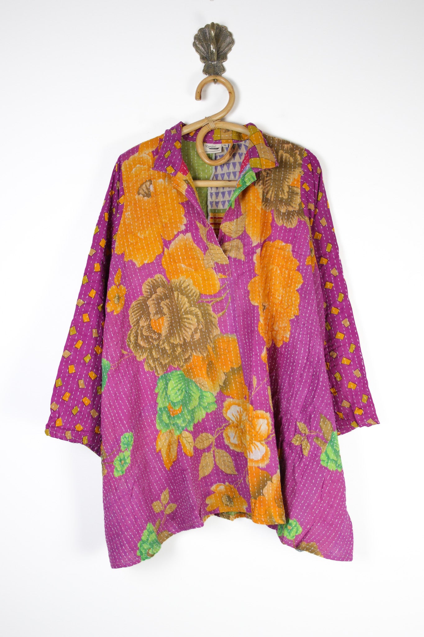 Poppy Kantha Tunic 2XL (12578)
