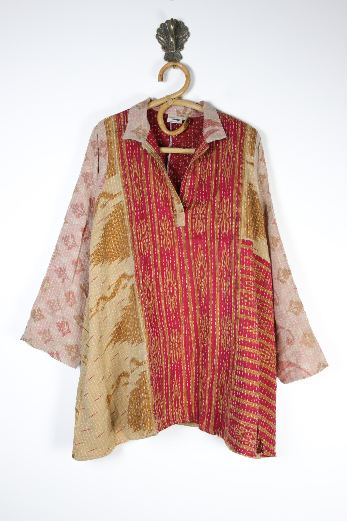 Poppy Kantha Tunic 2XL (12593)