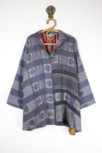 Cargar imagen en el visor de la galería, Poppy Kantha Tunic 3XL (12538)