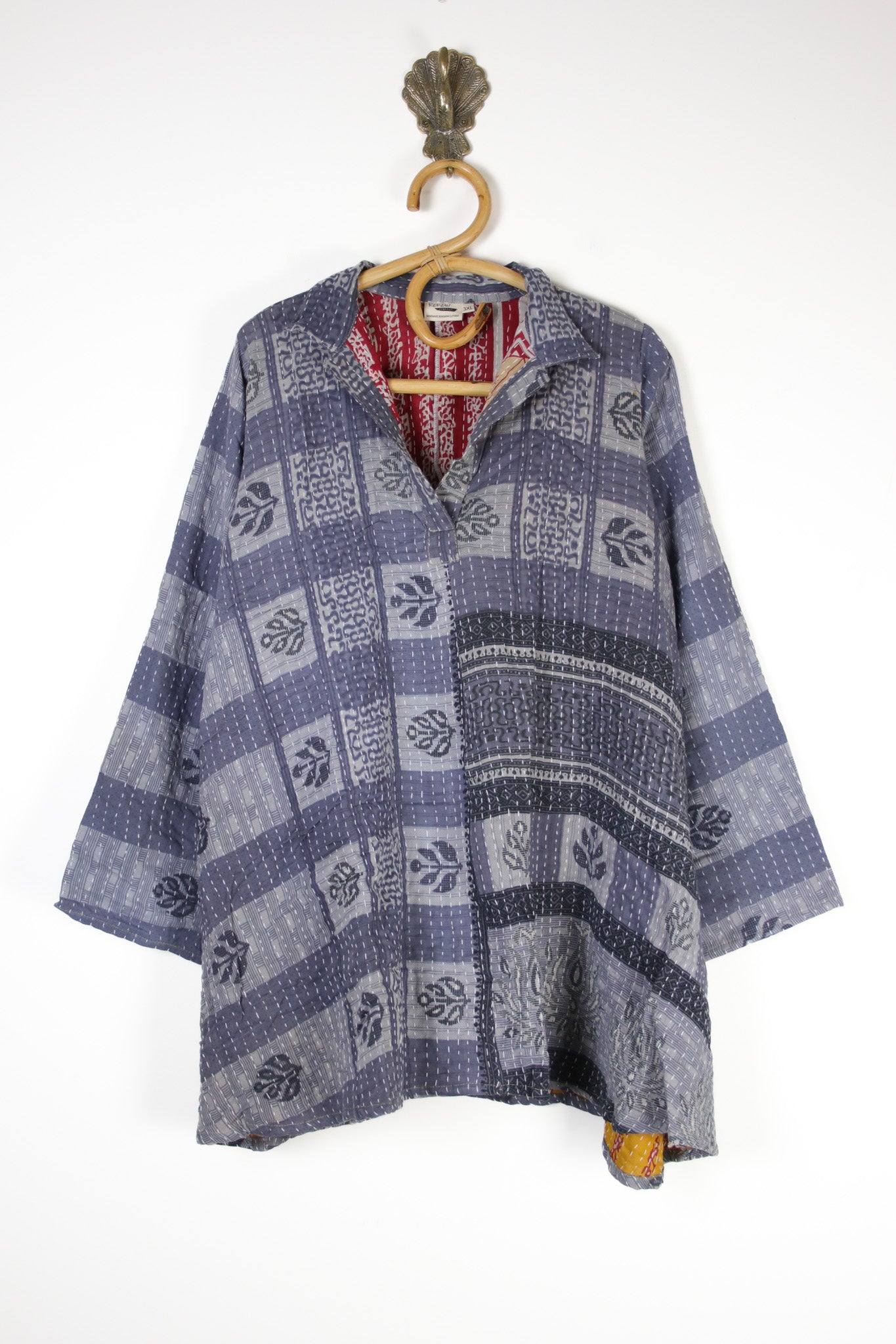 Poppy Kantha Tunic 3XL (12538)