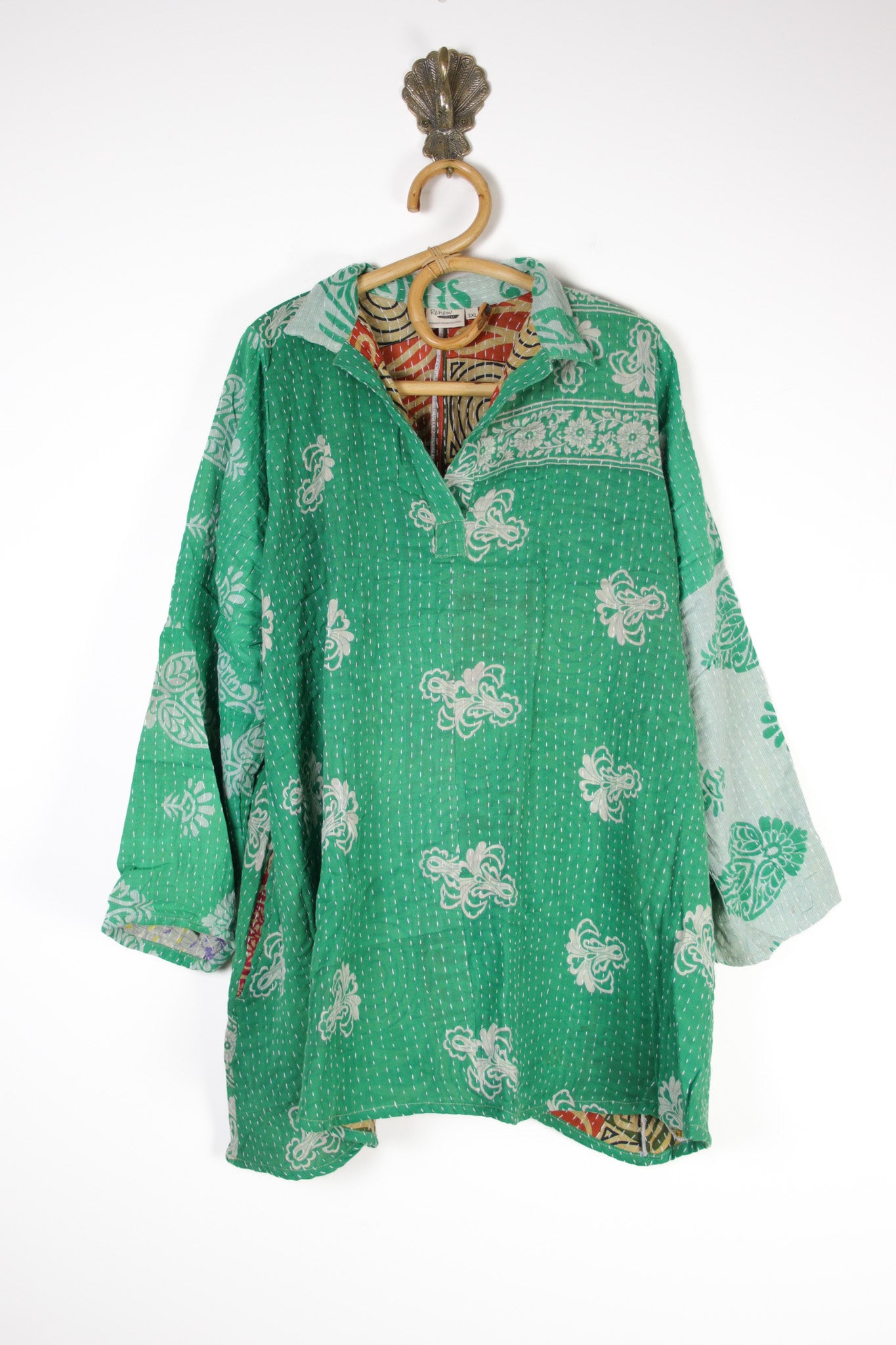 Poppy Kantha Tunic 3XL (12544)