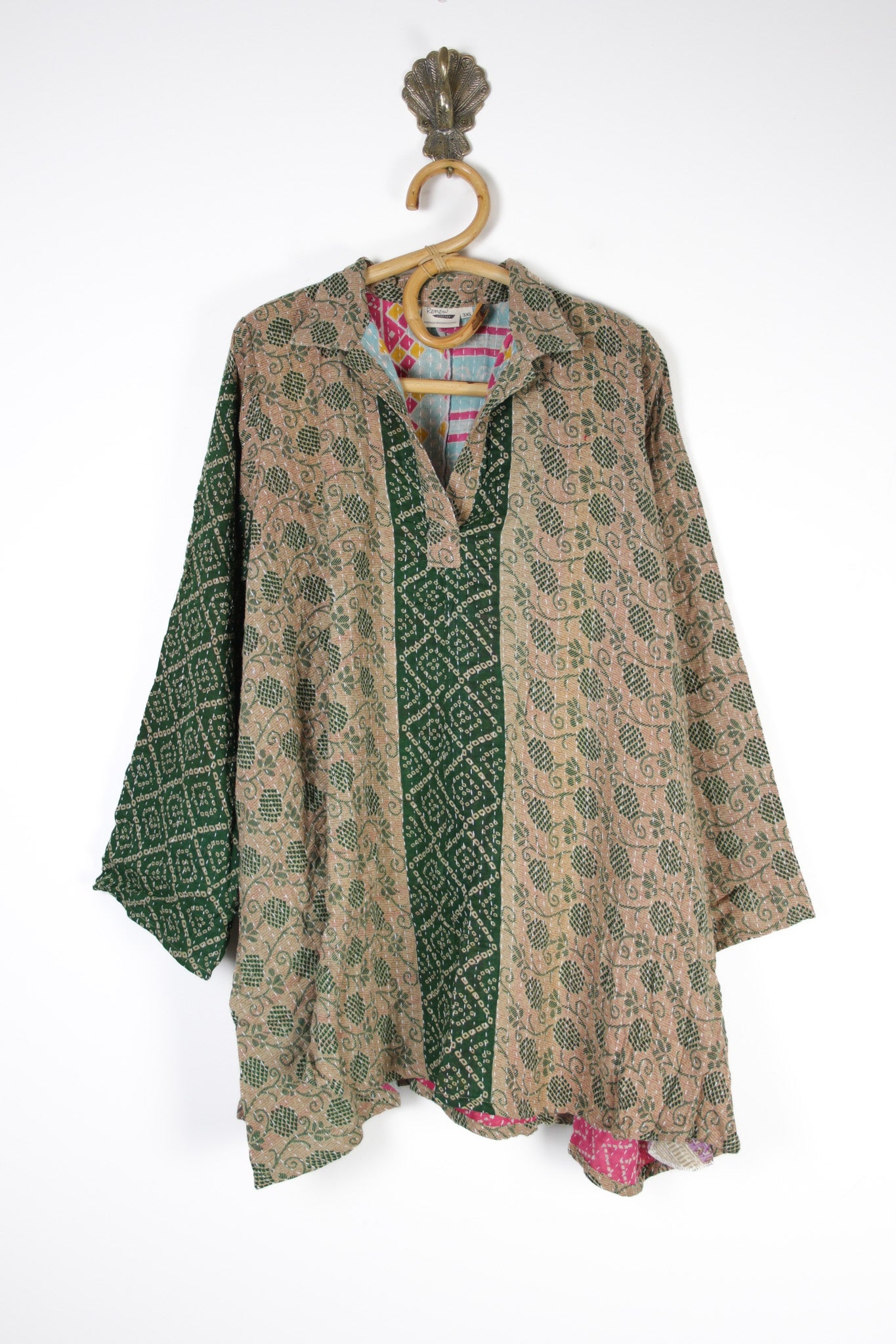 Poppy Kantha Tunic 3XL (12548)
