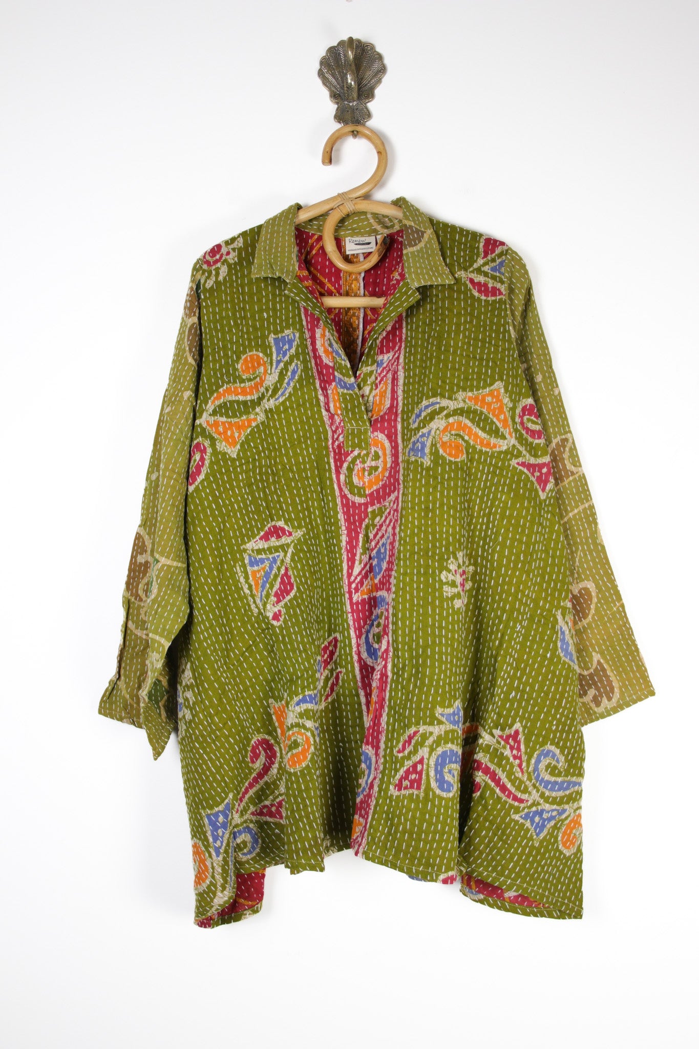 Poppy Kantha Tunic 3XL (12551)