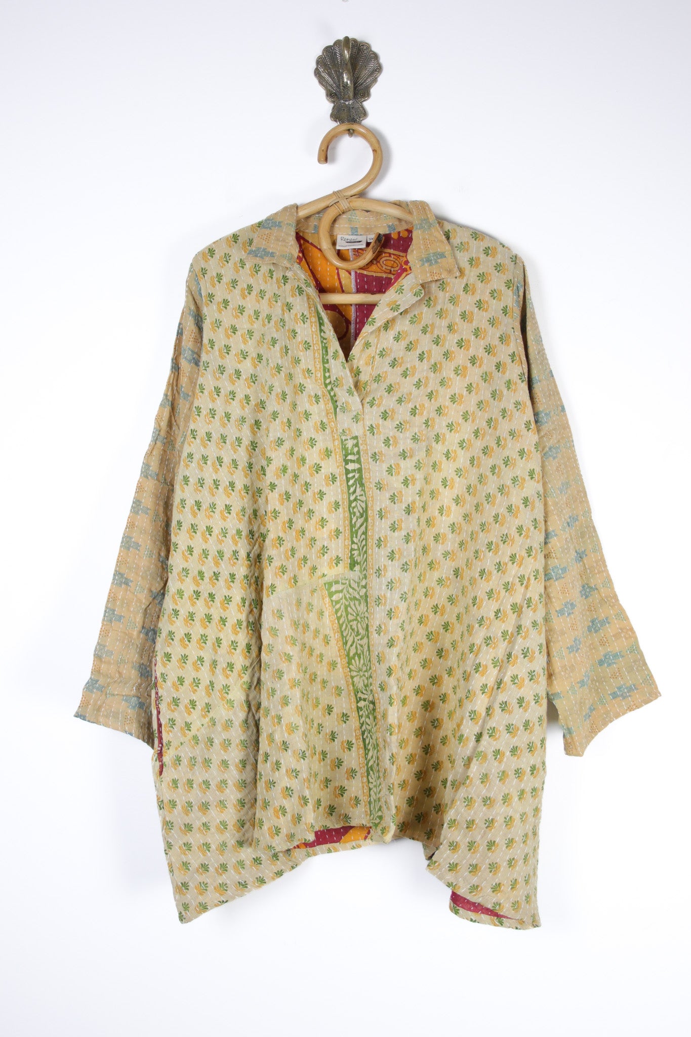 Poppy Kantha Tunic 3XL (12553)