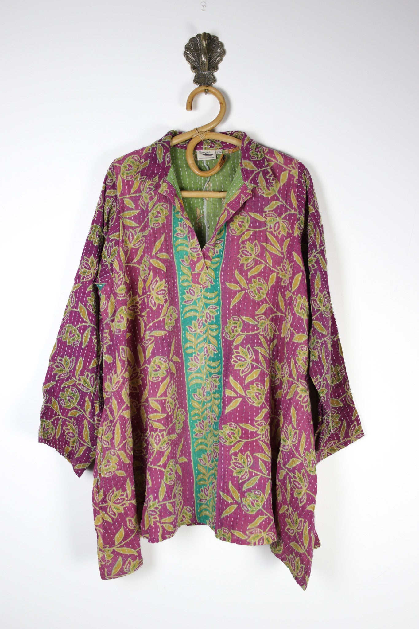 Poppy Kantha Tunic 3XL (15379)