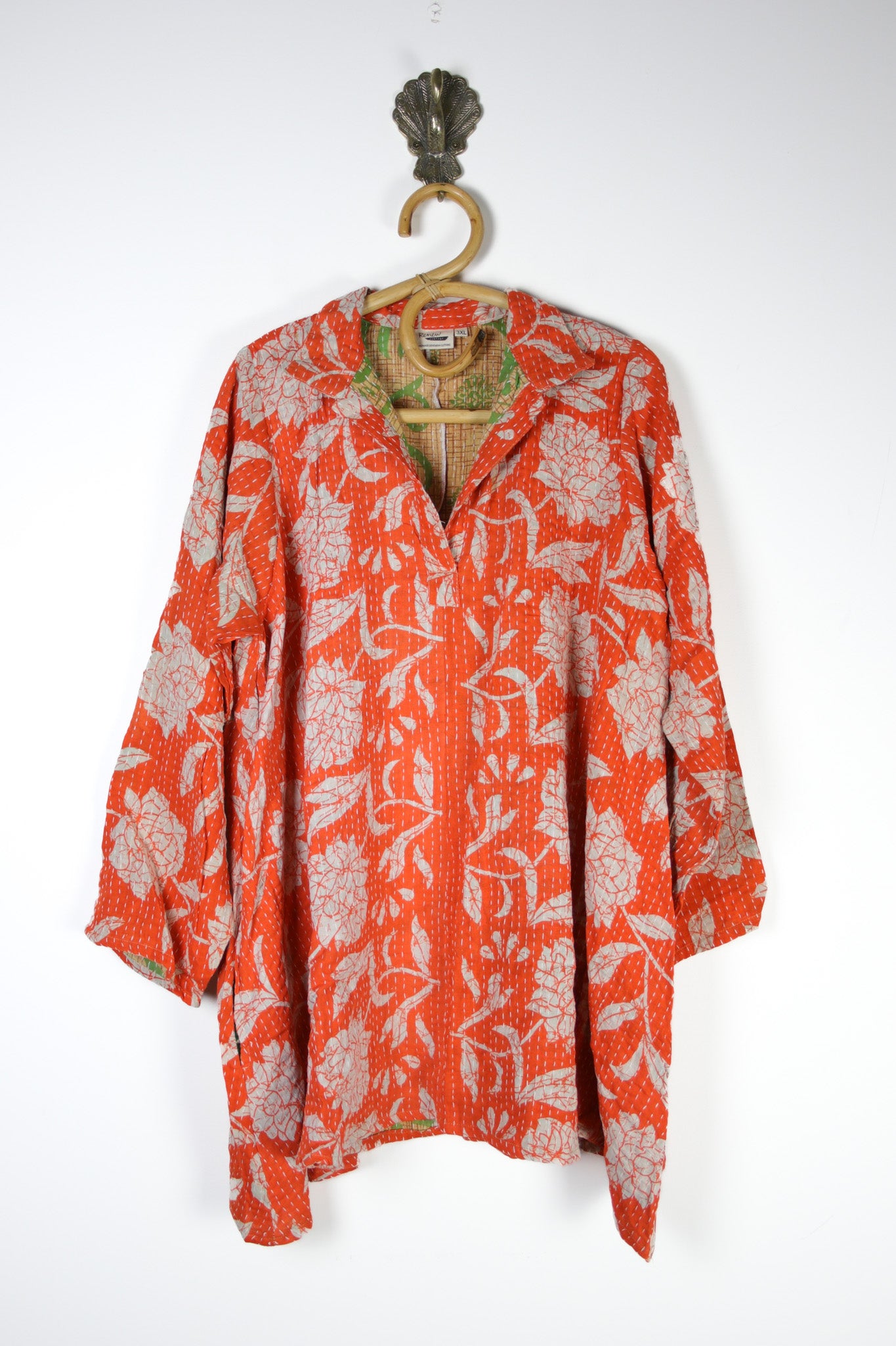 Poppy Kantha Tunic 3XL (15386)