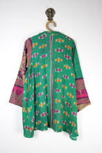 Charger l&#39;image dans la galerie, Poppy Kantha Tunic L (15353)