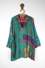 Cargar imagen en el visor de la galería, Poppy Kantha Tunic L (15356)