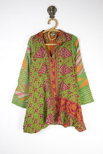 Cargar imagen en el visor de la galería, Poppy Kantha Tunic M (12617)