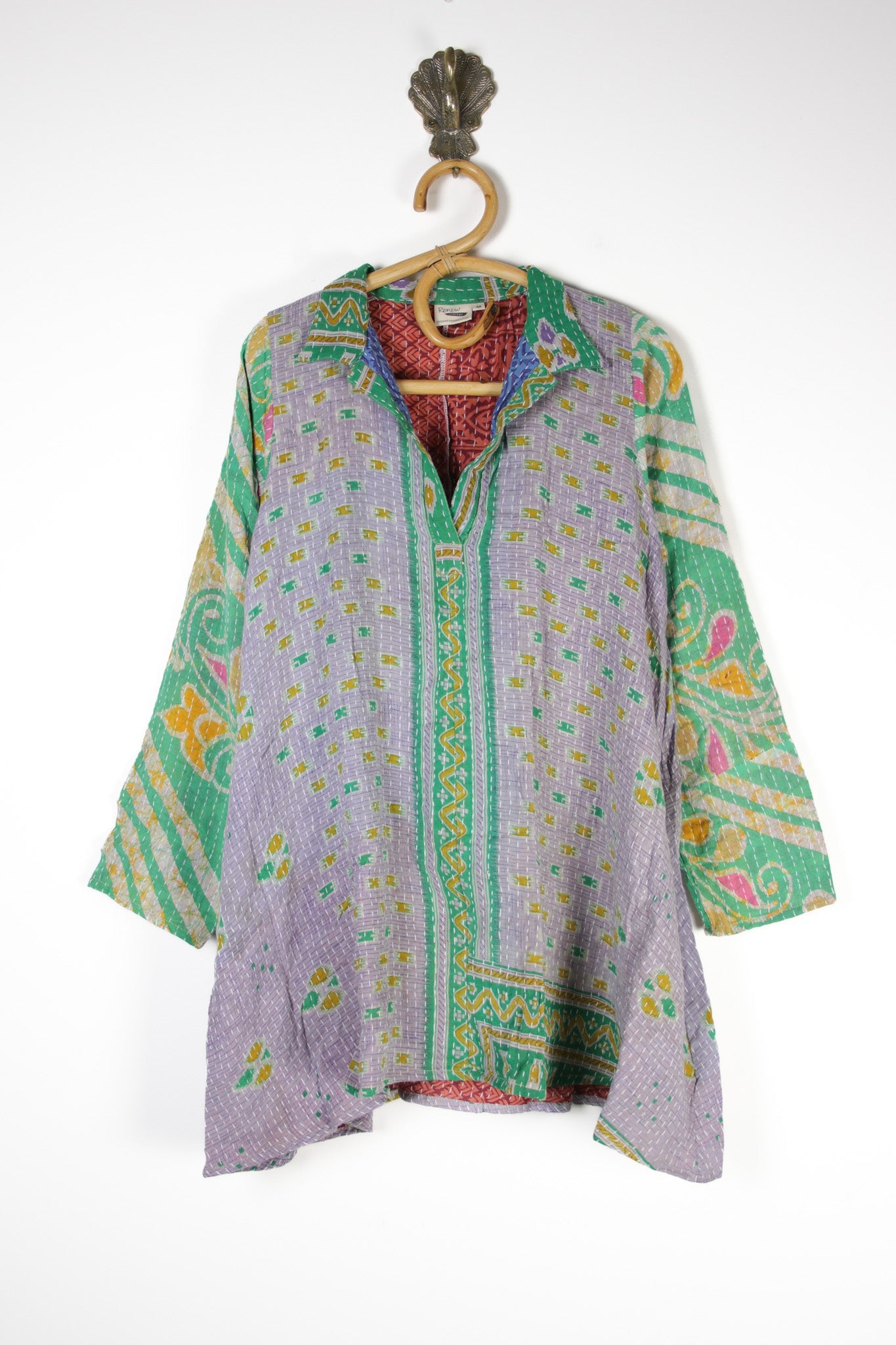 Poppy Kantha Tunic M (12620)