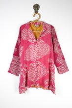Cargar imagen en el visor de la galería, Poppy Kantha Tunic M (12621)