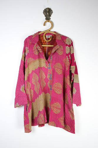 Poppy Kantha Tunic M (15348)