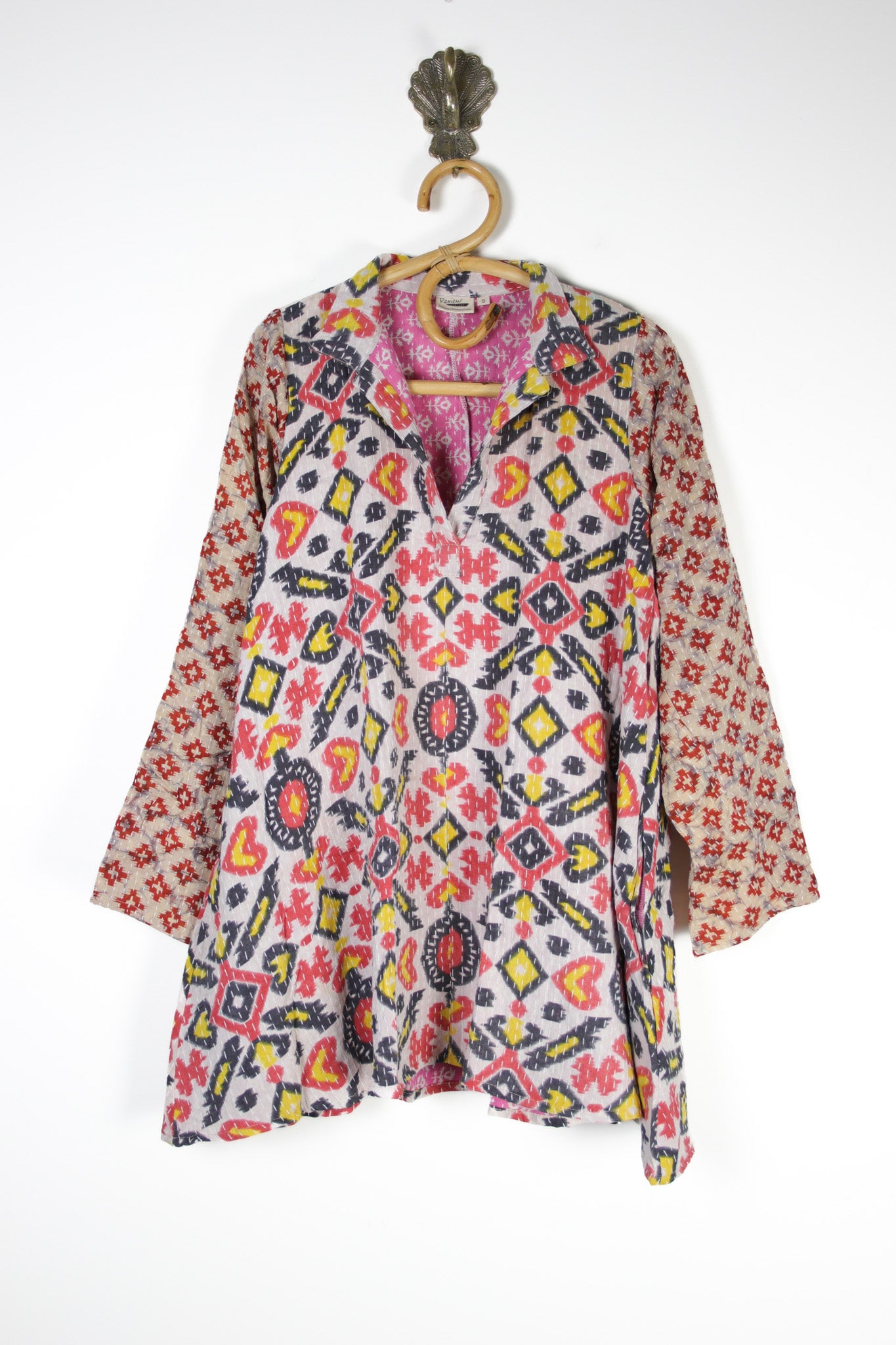 Poppy Kantha Tunic S (12637)
