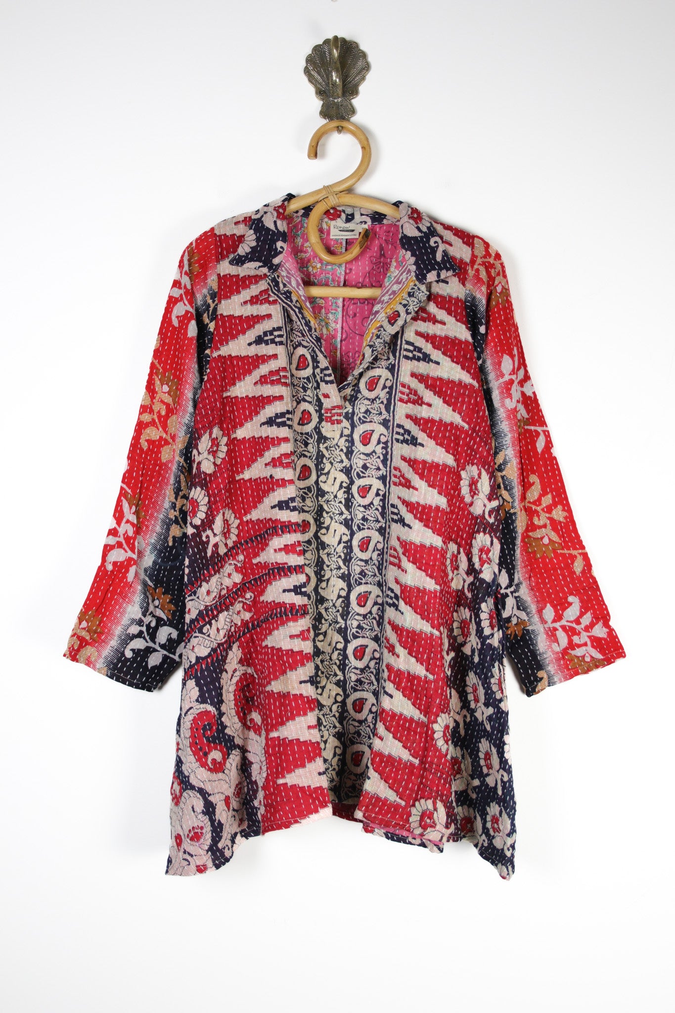 Poppy Kantha Tunic S (12641)
