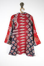 Cargar imagen en el visor de la galería, Poppy Kantha Tunic S (12641)