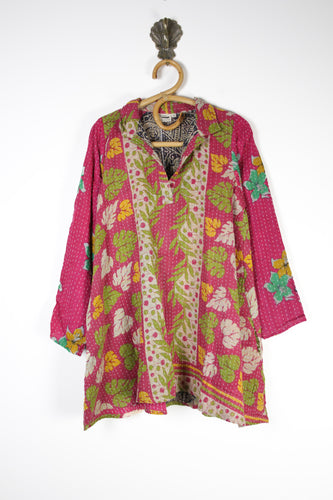Poppy Kantha Tunic S (12644)