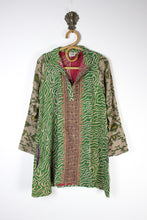 Carica l&#39;immagine nel visualizzatore di Gallery, Poppy Kantha Tunic S (15336)