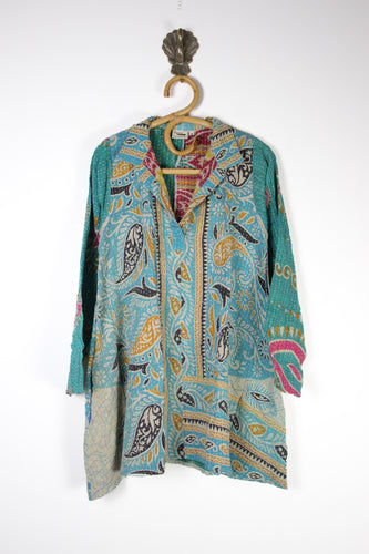 Poppy Kantha Tunic S (15337)
