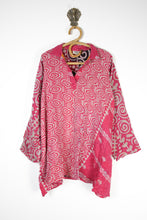 Cargar imagen en el visor de la galería, Poppy Kantha Tunic XL (12568)