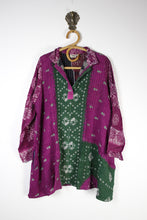 Cargar imagen en el visor de la galería, Poppy Kantha Tunic XL (15363)