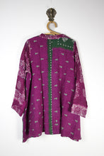 Cargar imagen en el visor de la galería, Poppy Kantha Tunic XL (15363)