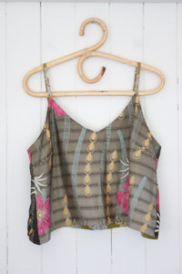 Reversible Recycled Silk Cami L (1568)