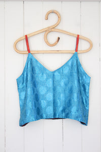 Reversible Recycled Silk Cami M (1558)