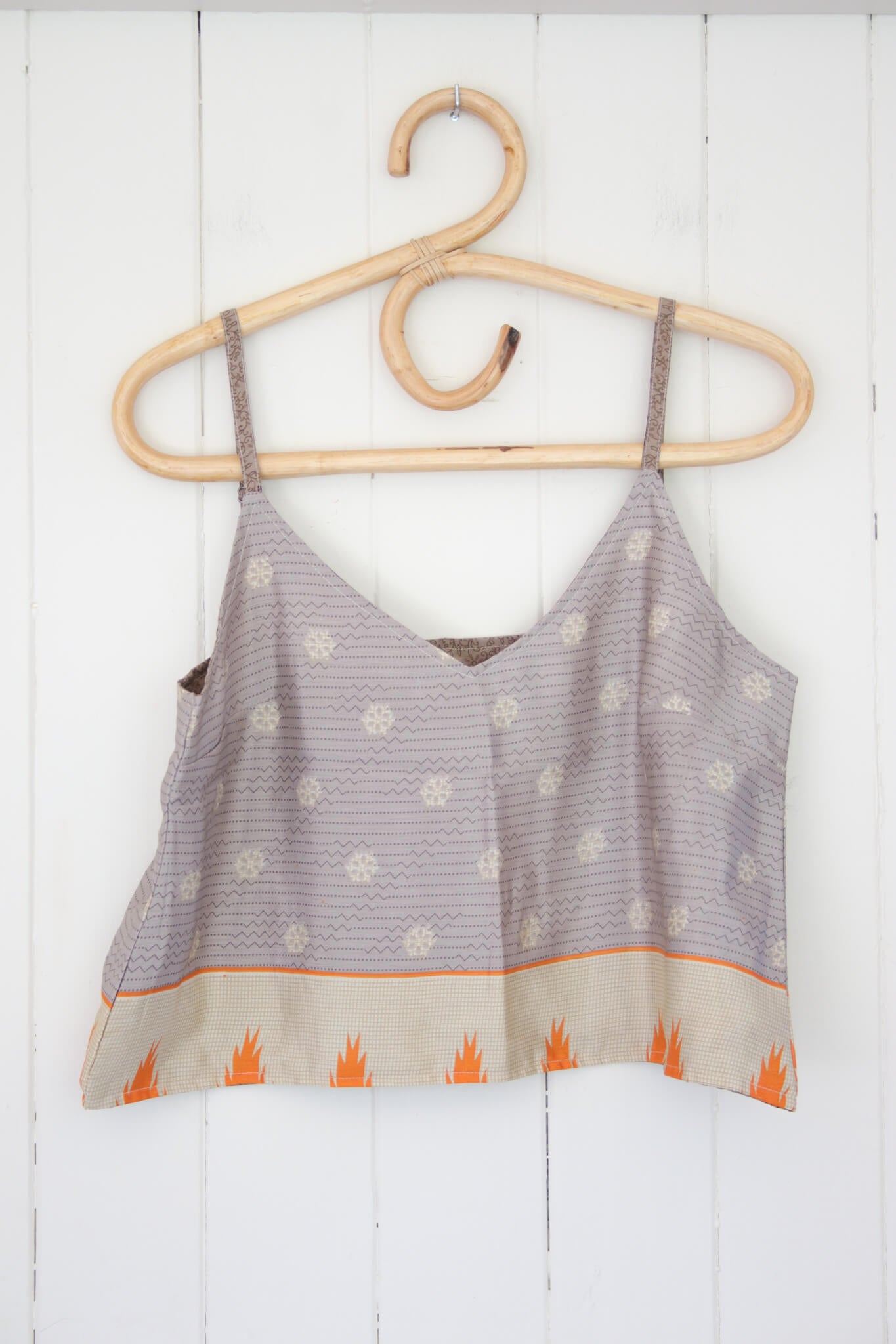 Reversible Recycled Silk Cami M (1560)