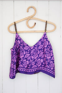 Reversible Recycled Silk Cami M (1563)