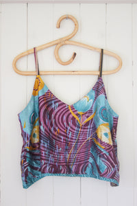 Reversible Recycled Silk Cami L (1528)