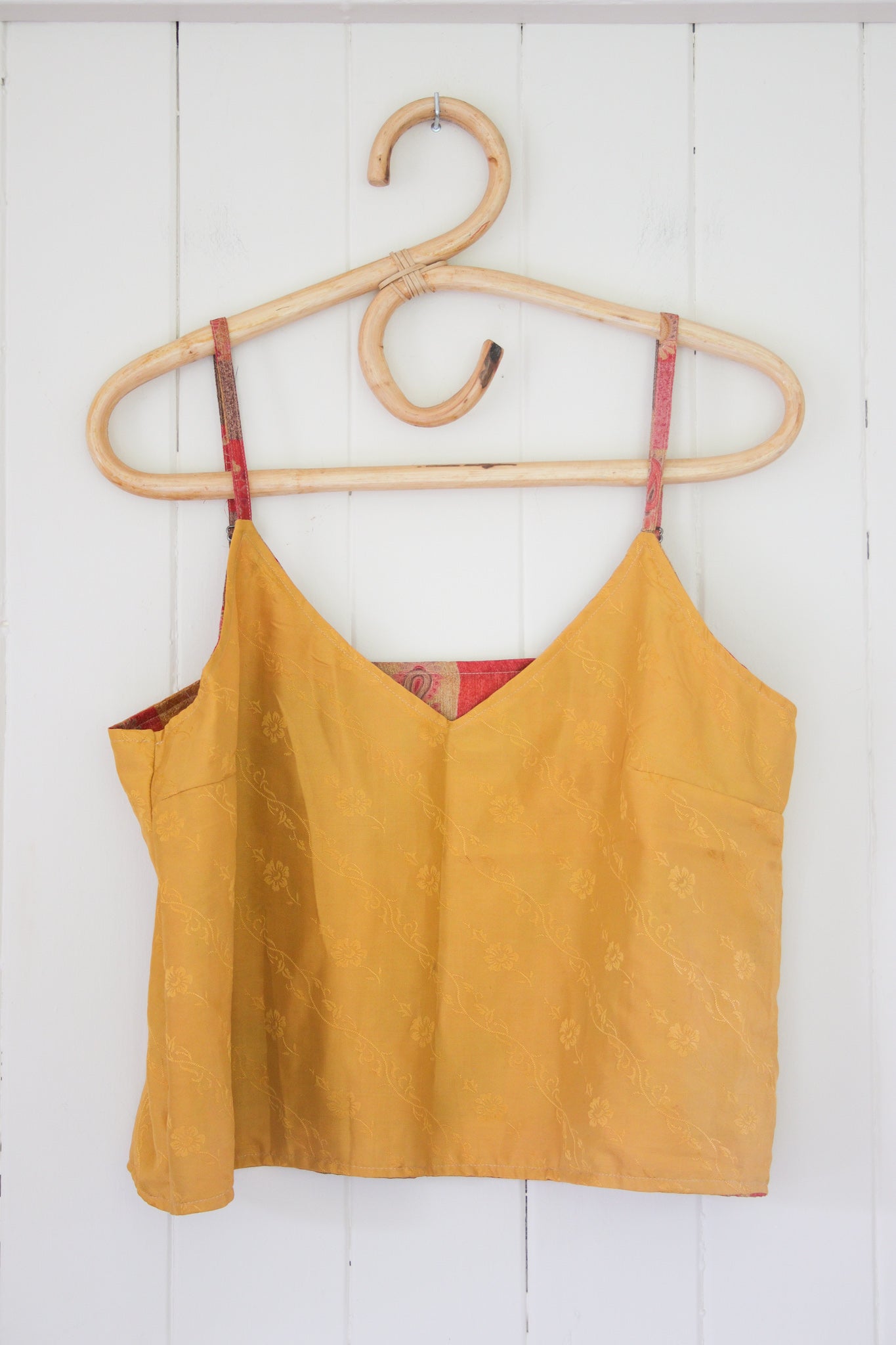 Reversible Recycled Silk Cami L (1540)