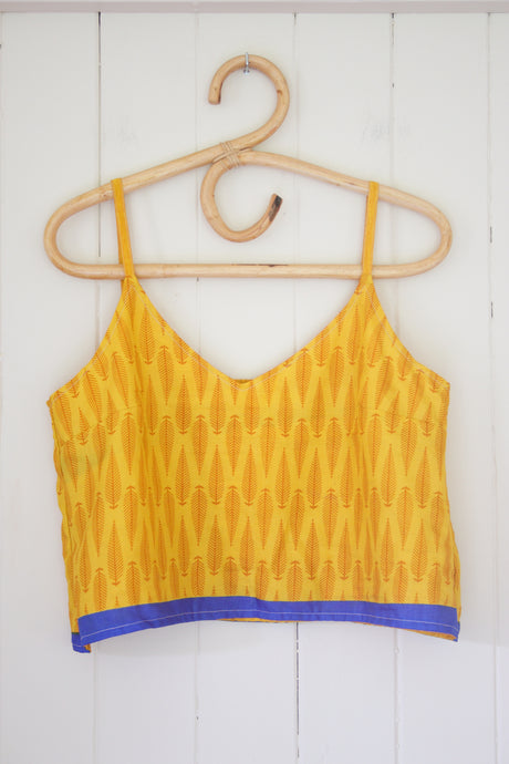 Reversible Recycled Silk Cami M (1519)