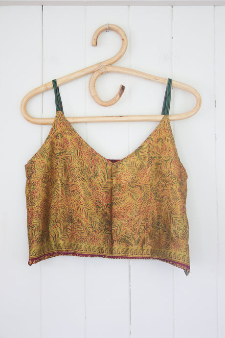 Reversible Recycled Silk Cami S (1506)