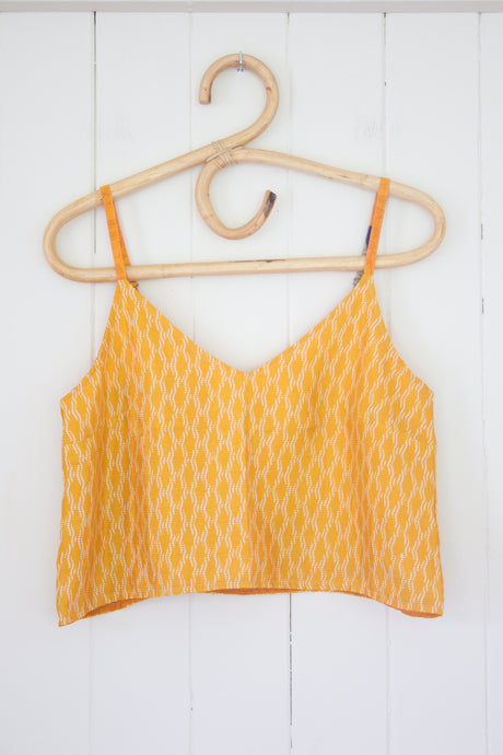 Reversible Recycled Silk Cami S (1507)