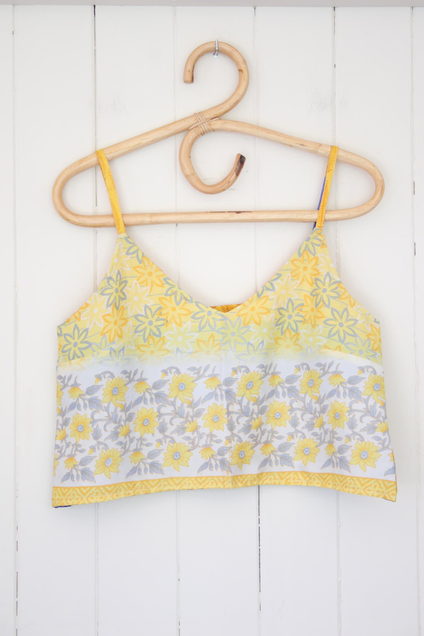 Reversible Recycled Silk Cami S (1552)