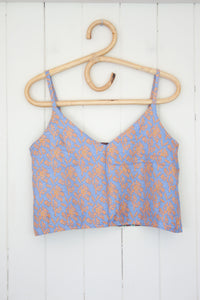 Reversible Recycled Silk Cami S (1553)