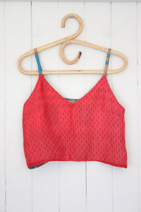 Reversible Recycled Silk Cami S (1556)