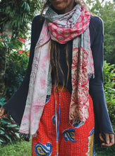 Load image into Gallery viewer, Vagabond Kantha Headscarf (102)