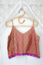 Load image into Gallery viewer, Reversible Recycled Silk Cami L (1559)