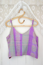 Load image into Gallery viewer, Reversible Recycled Silk Cami L (1561)