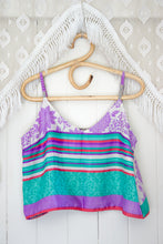 Load image into Gallery viewer, Reversible Recycled Silk Cami L (1561)