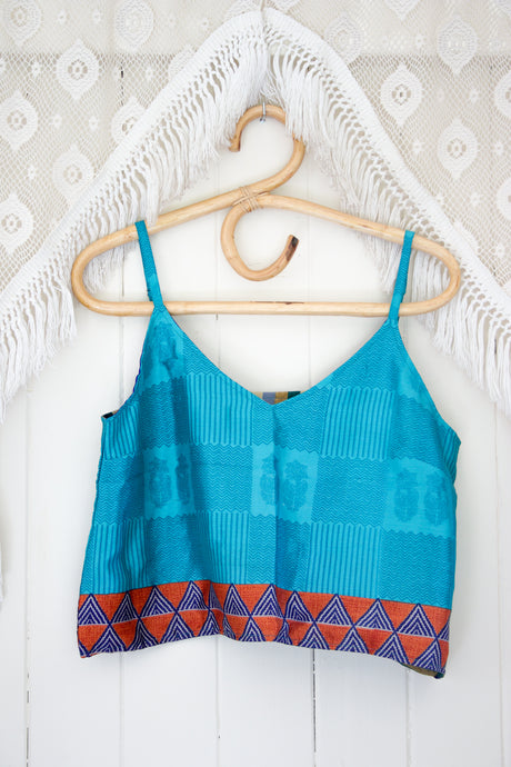 Reversible Recycled Silk Cami M (1552)